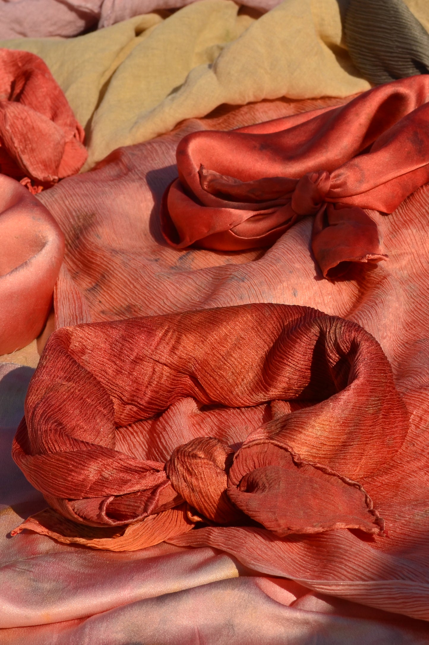 Flowing Joyful Libby – Pure Silk Scarf