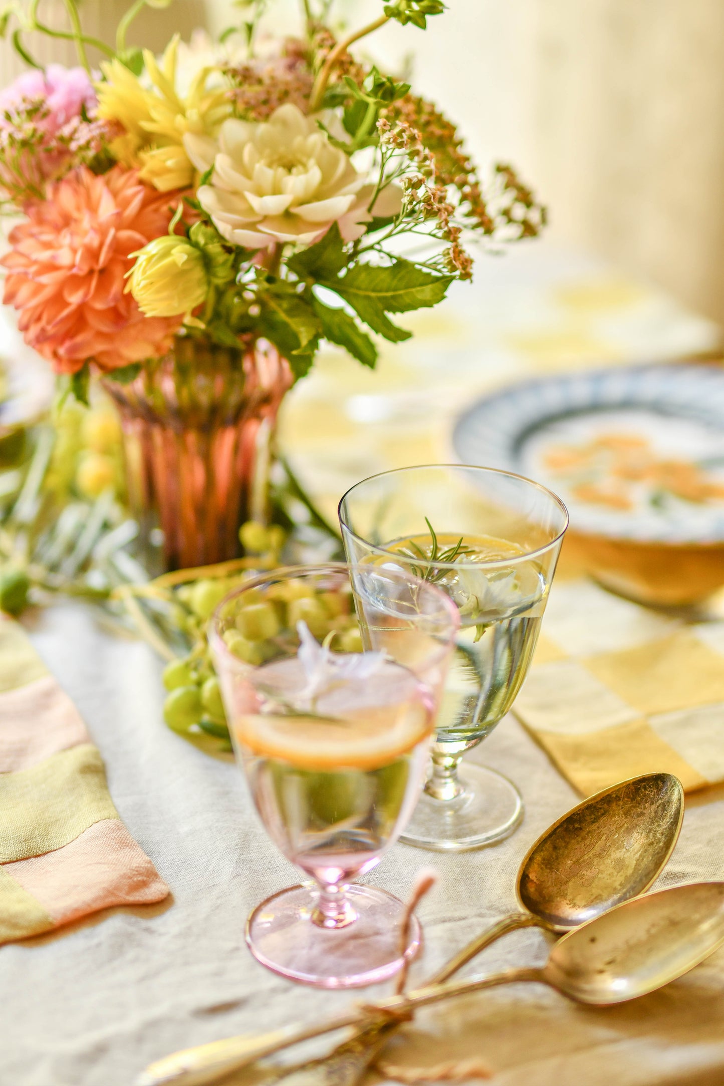 Patchwork Linen Placement Set