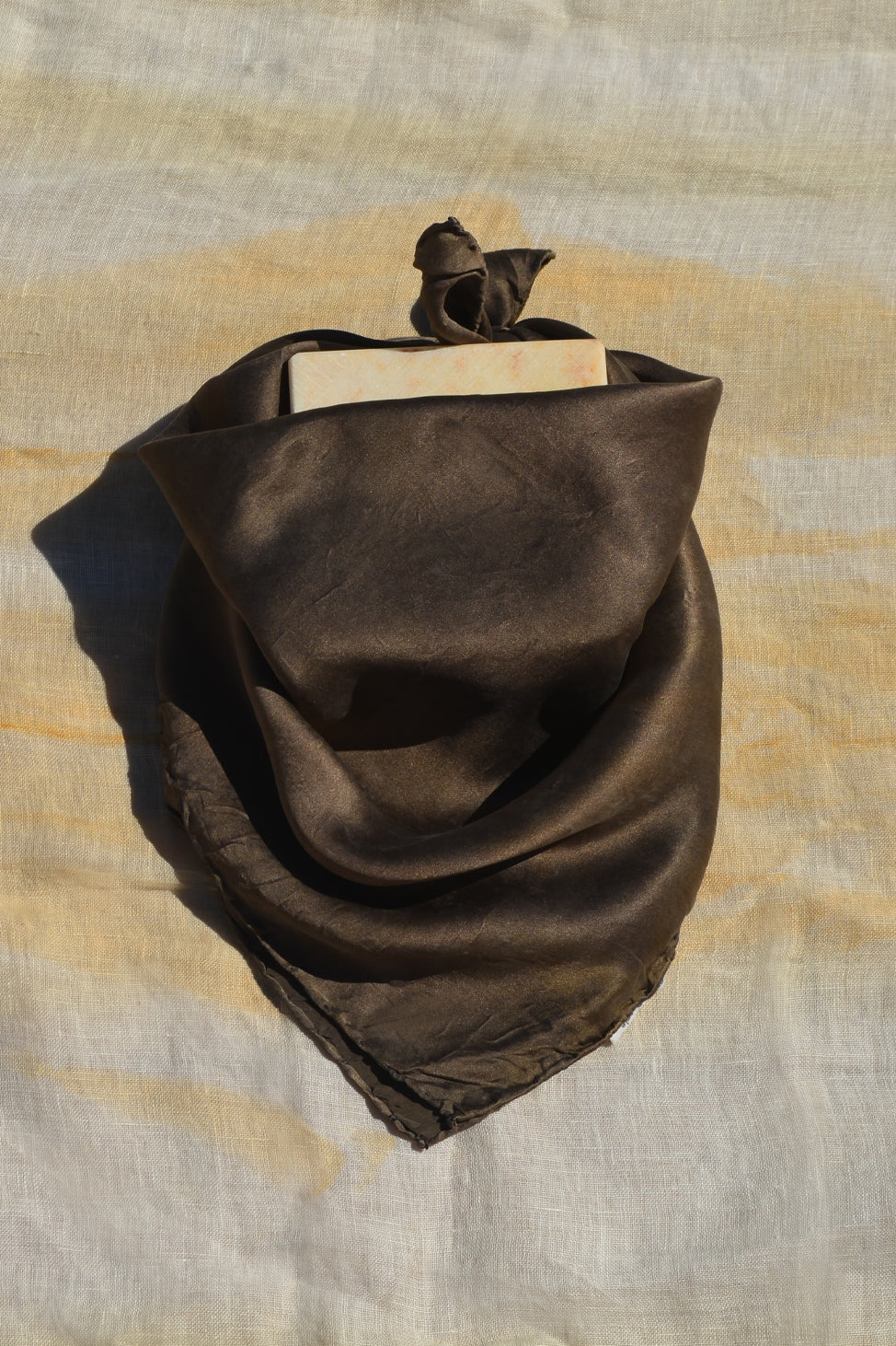 Grey Lover Silk Scarf