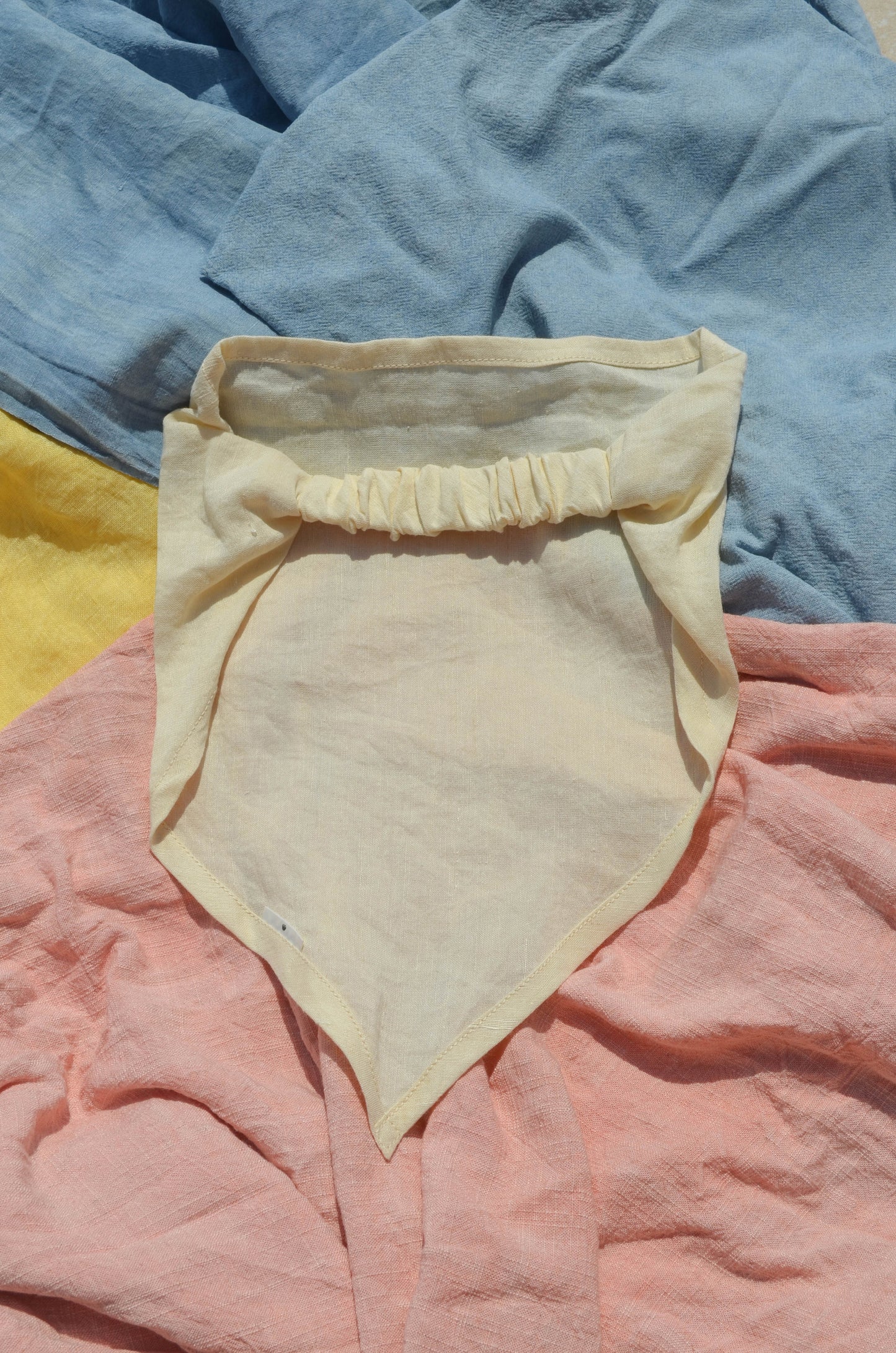 Light Yellow Beauty Bandana