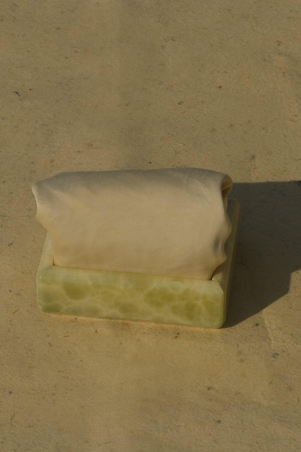 Beige&Cream Lover Silk Scarf 90X90cm