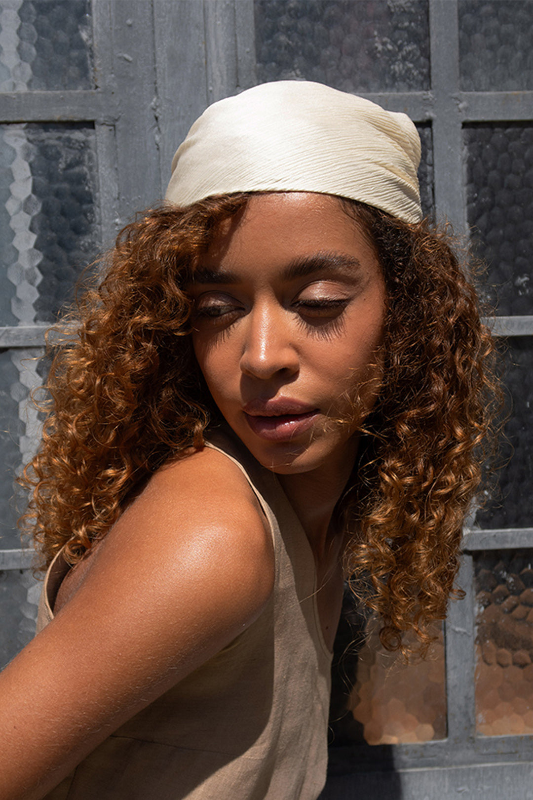 Flowing Marshmallow – Pure Silk Scarf