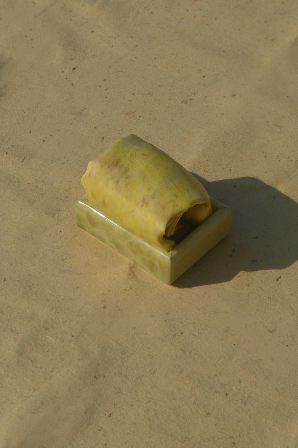 Joyful Lemon Yellow Lover Silk Scarf 90x90cm