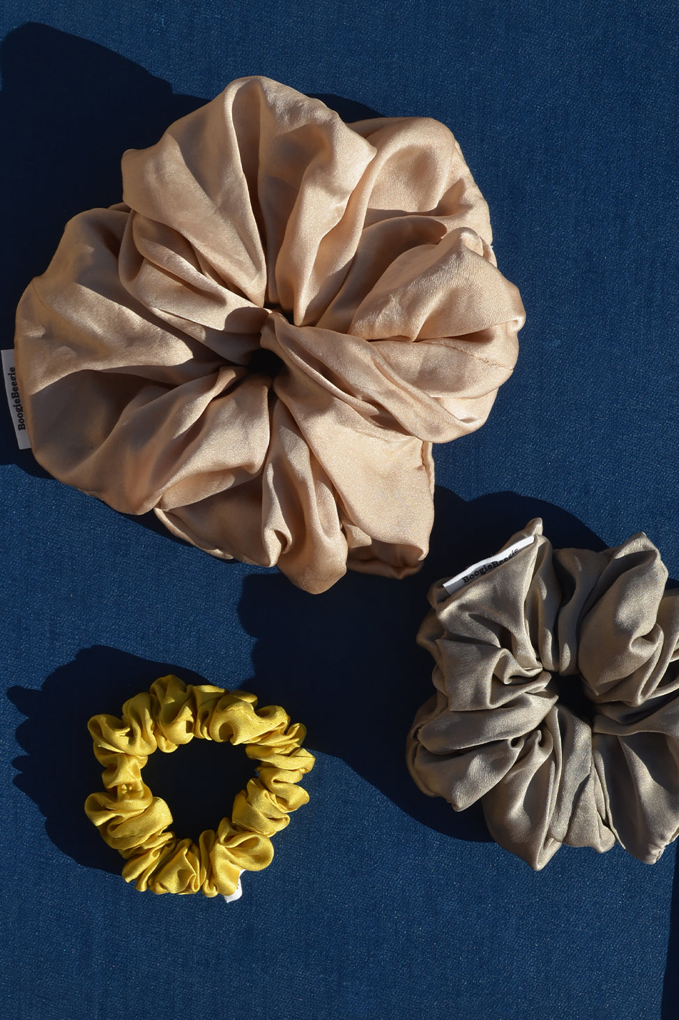 Caramel Lover Silk Scrunchie