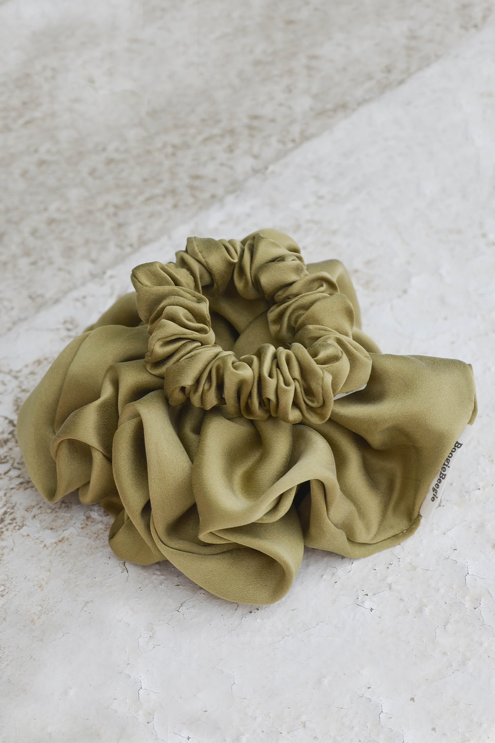 Chartreuse Lover Silk Scrunchie