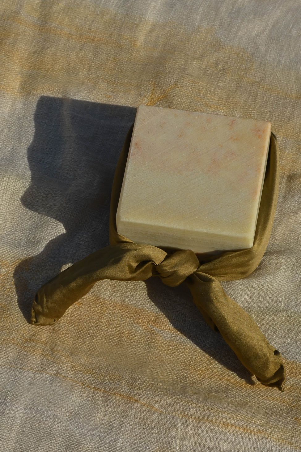 Olive Green Lover Silk Scarf