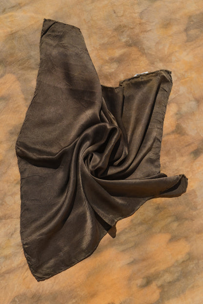 Grey Lover Silk Scarf
