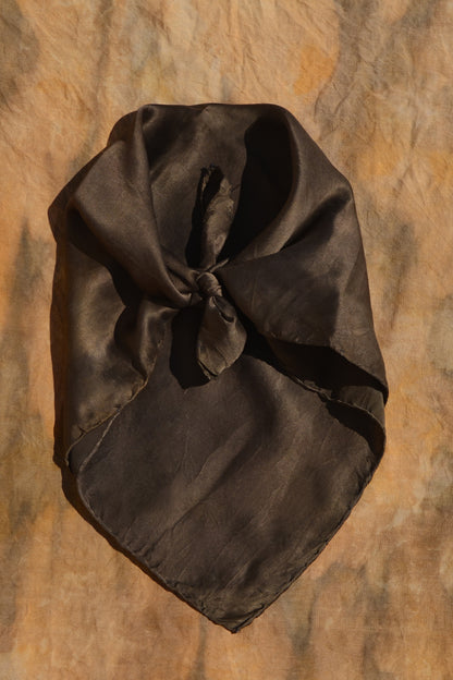 Grey Lover Silk Scarf