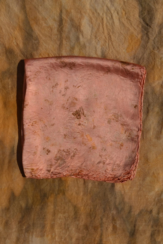 Joyful Pink Lover Silk Scarf