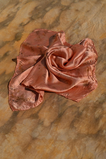 Joyful Pink Lover Silk Scarf