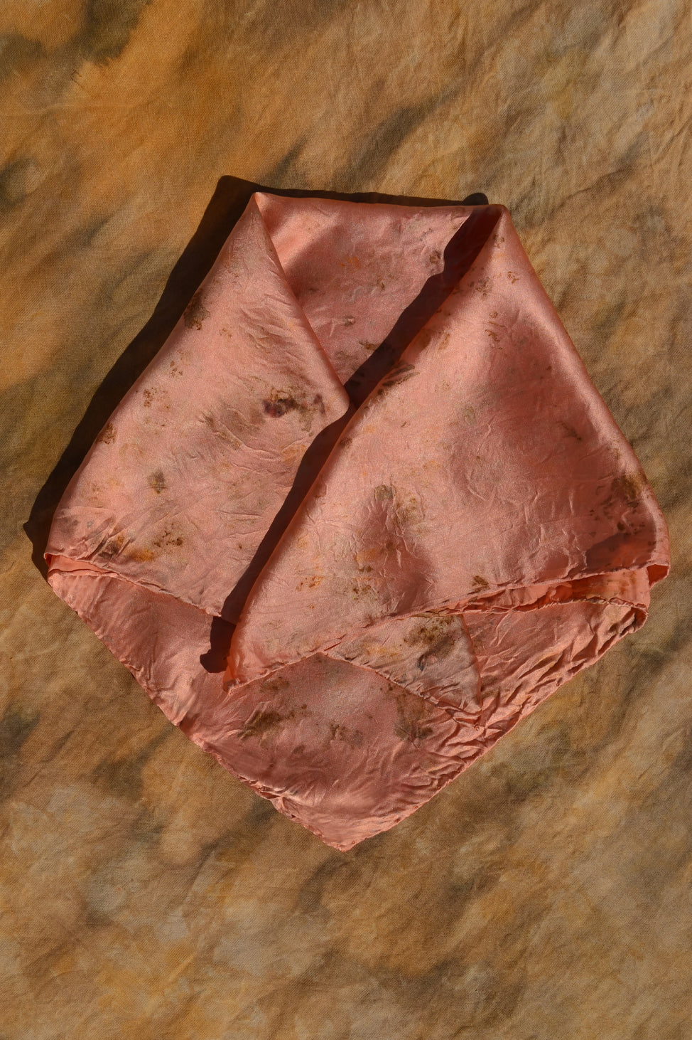 Joyful Pink Lover Silk Scarf