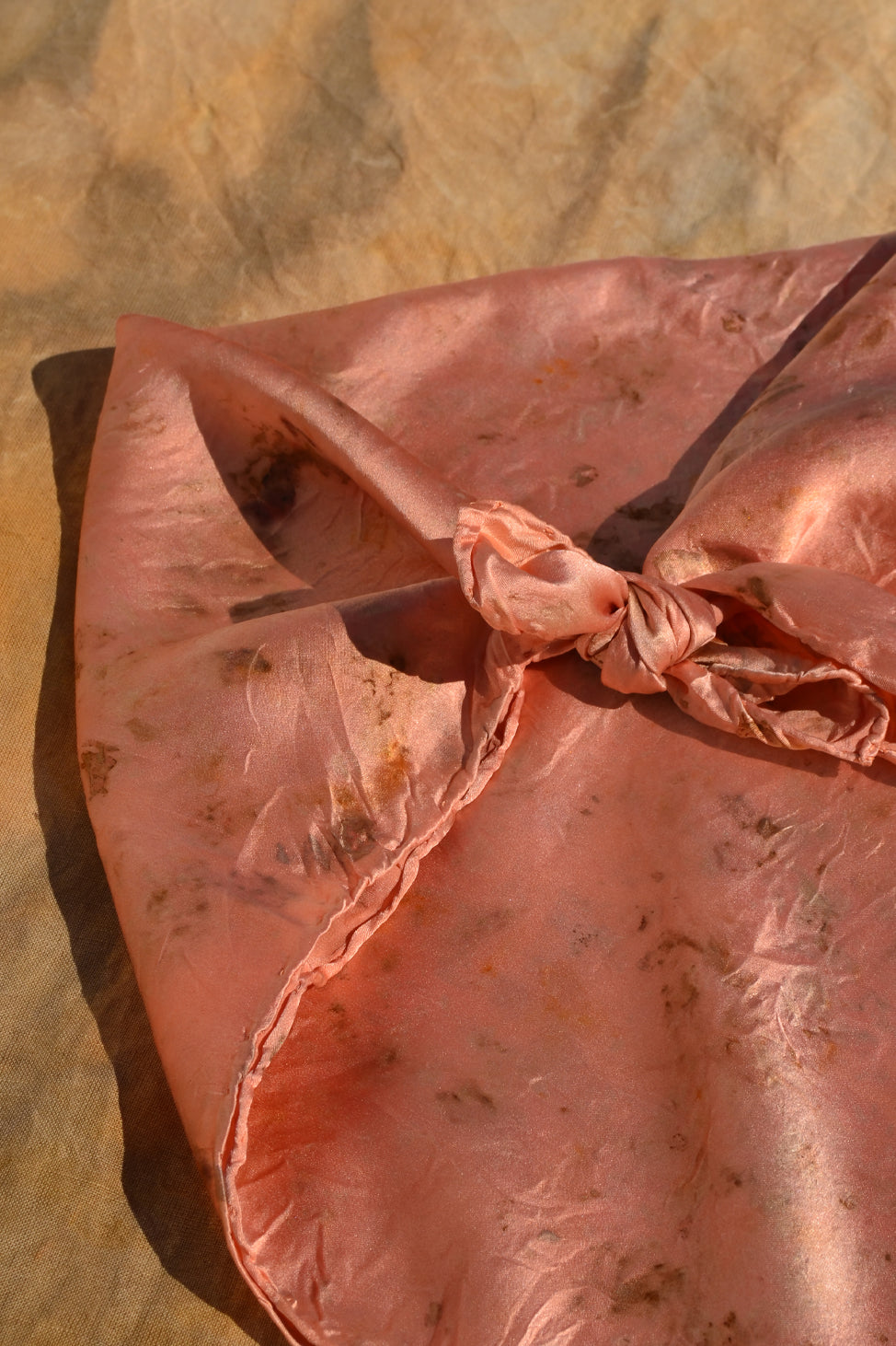 Joyful Pink Lover Silk Scarf