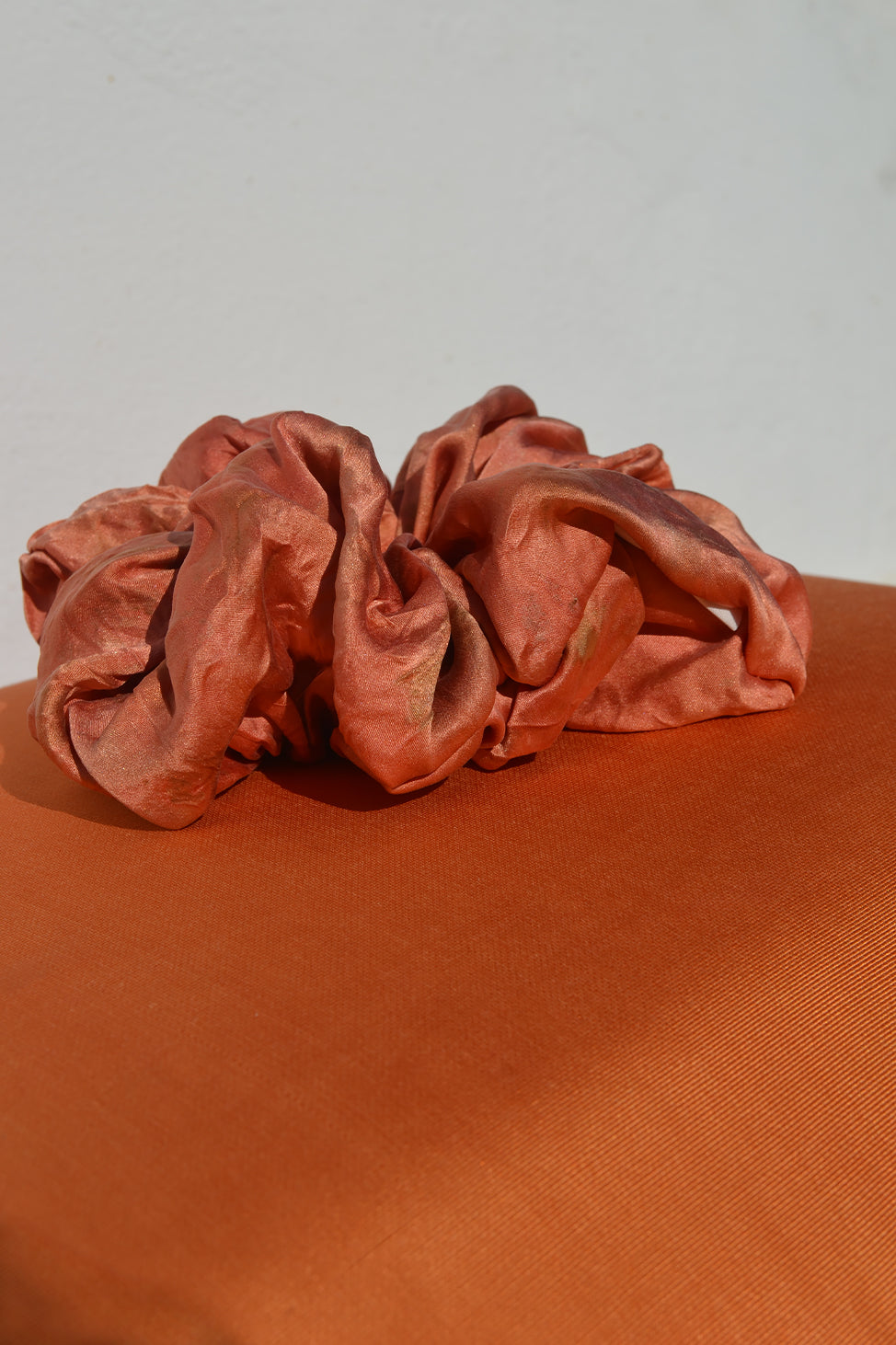 Joyful Red Lover Silk Scrunchie