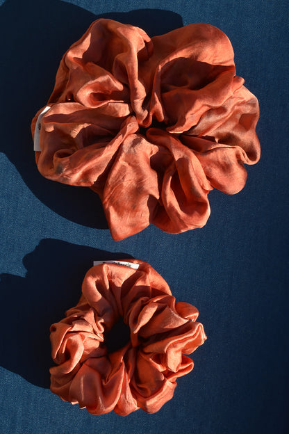 Joyful Red Lover Silk Scrunchie
