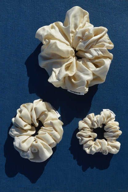Marshmallow Lover Silk Scrunchie