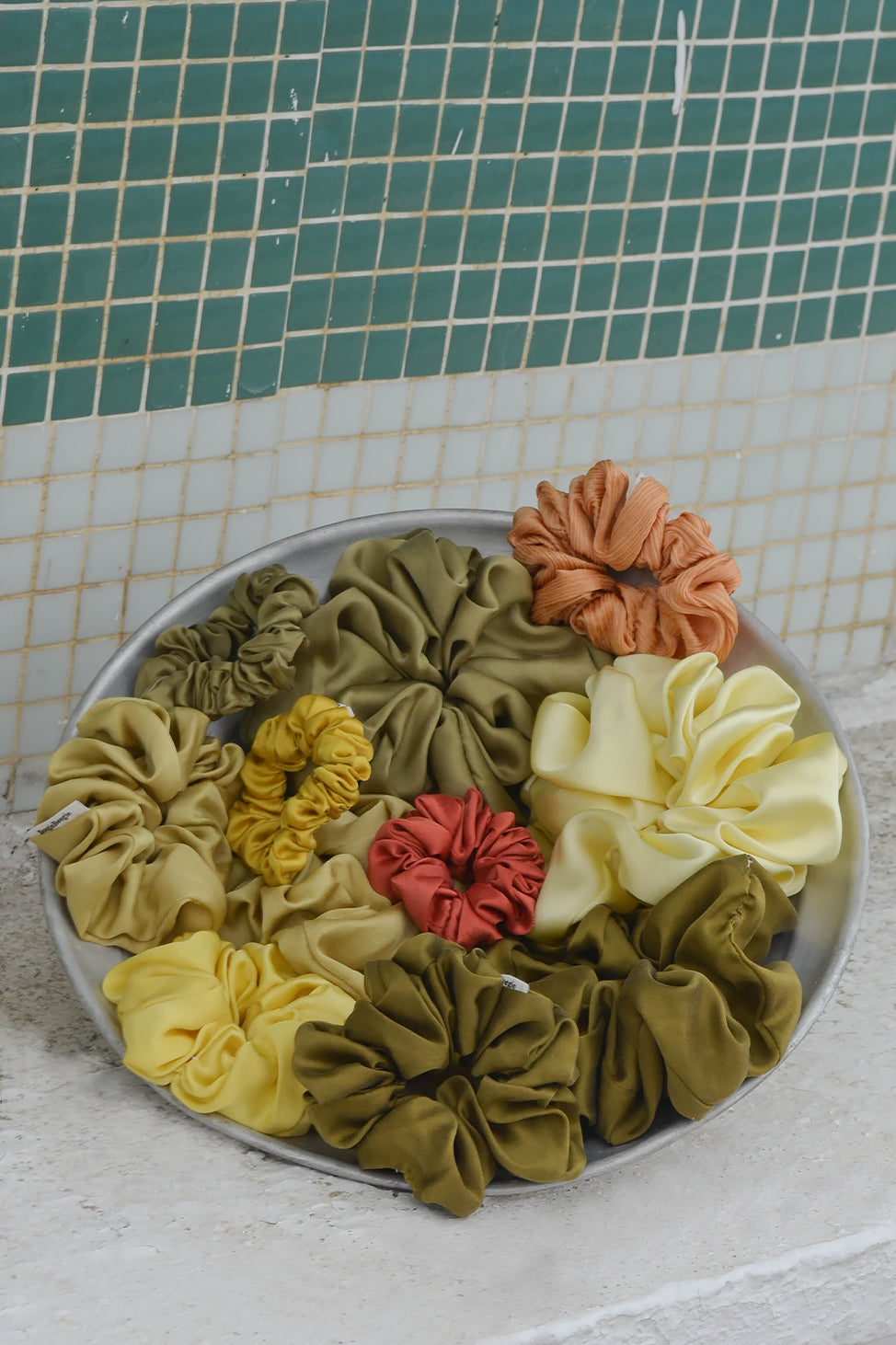 Red Lover Silk Scrunchie