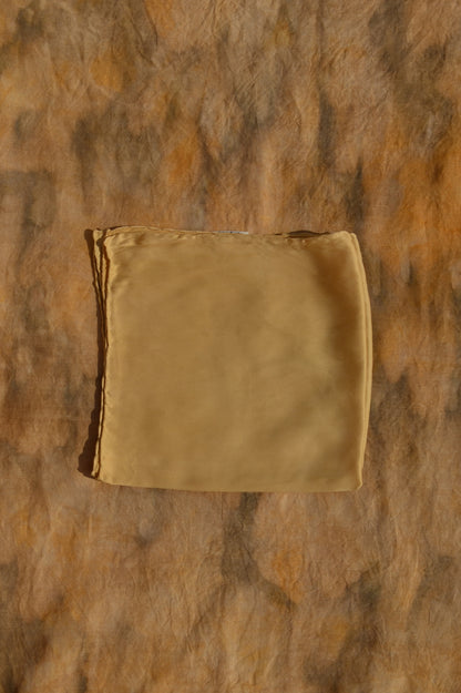 Nude Brown Lover Silk Scarf